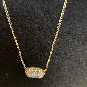 Kendra Scott Gold Pendant Necklace